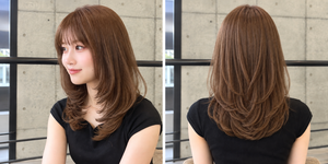 ミディアムレイヤーカットで顔まわりに柔らかな動きを。毛先の厚みを残した上品レイヤーと、ワンカールで簡単に仕上がるスタイリング方法をWaysTOKYOが詳しく紹介します。